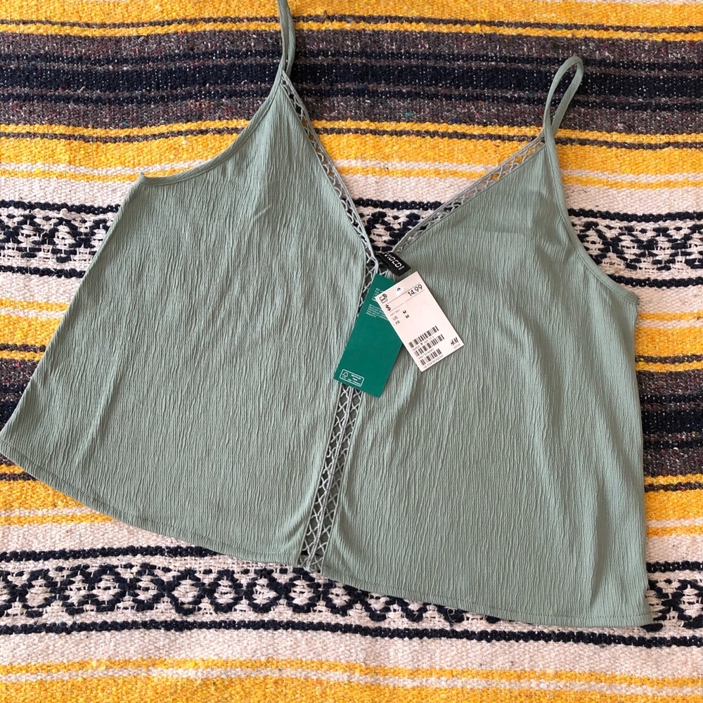 NWT H&M crop top tank
